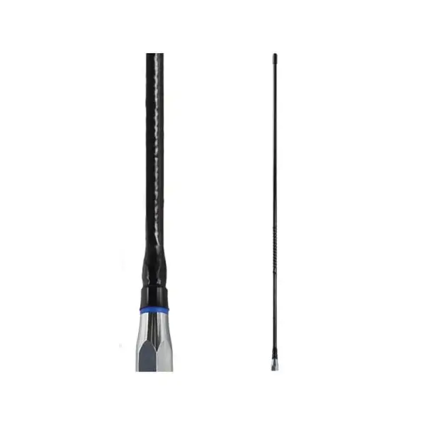 GME AE4018 Fibreglass UHF Antenna Whip Black 6.6dBi 477MHz 64cm