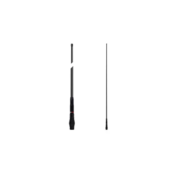 GME AE4706B Heavy Duty Fibreglass Radome UHF Antenna AS004B Spring 8.1dBi Black 477MHz 210cm