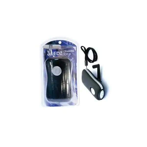 Aerpro ALCT3 LED Torch 3 LED Cranking Torch