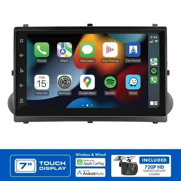 Aerpro AM7320K 7" Apple CarPlay Andoid Auto Head Unit fits Hyundai iLoad & iMax