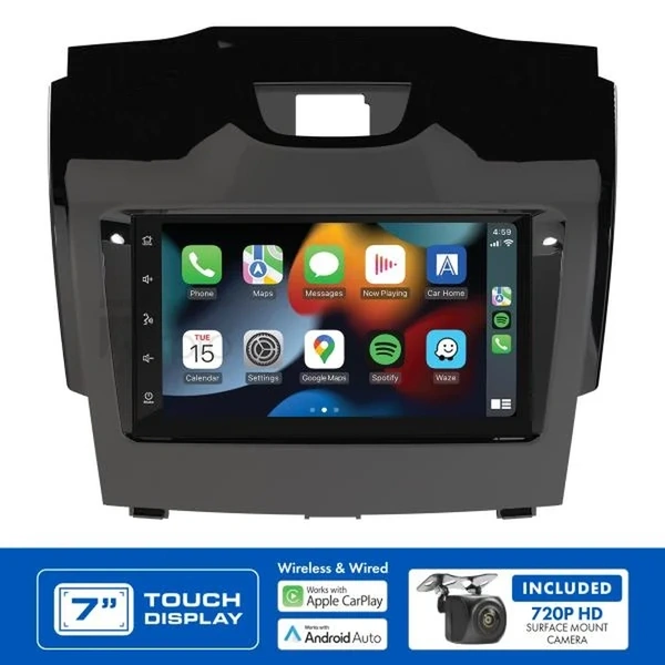 Aerpro AM8063PC 7" Apple CarPlay Andoid Auto Head Unit fits Holden Colorado And Colorado 7