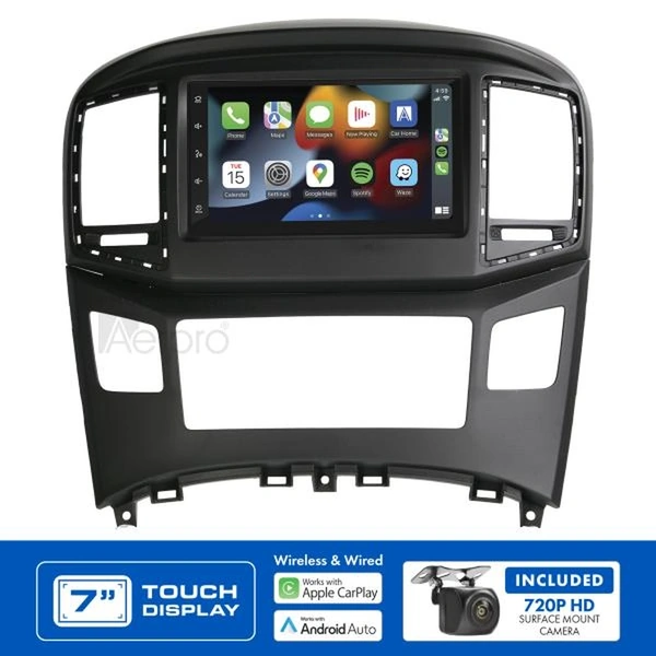 Aerpro AM8246K 7" Apple CarPlay Andoid Auto Head Unit fits Hyundai iLoad & iMax