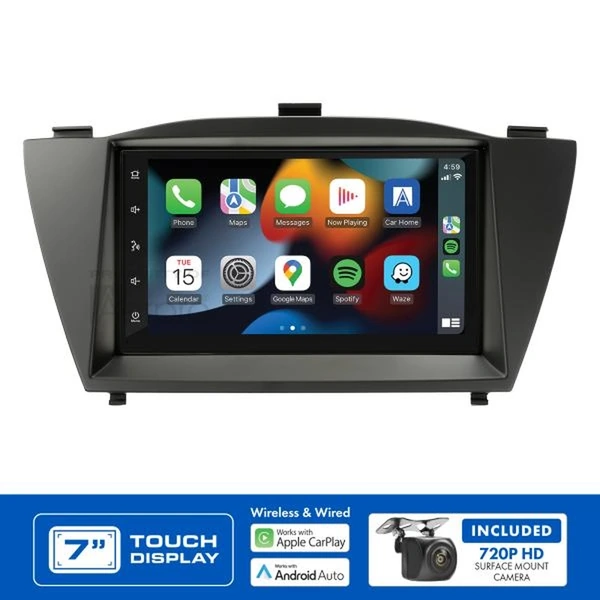 Aerpro AM9035K 7" Apple CarPlay Andoid Auto Head Unit fits Hyundai Ix35