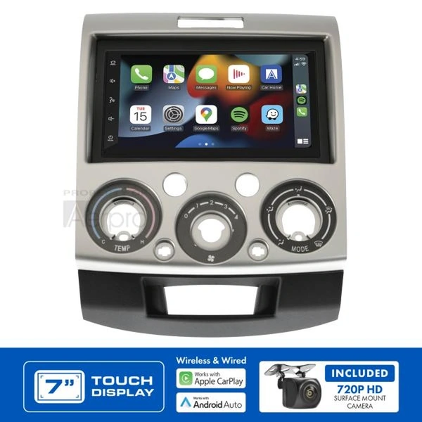 Aerpro AM9072K 7" Apple CarPlay Andoid Auto Head Unit fits Ford Ranger And Mazda BT-50