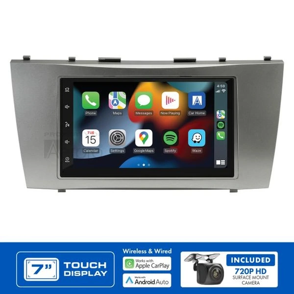 Aerpro AM9218K 7" Apple CarPlay Andoid Auto Head Unit fits Toyota Aurion & Camry