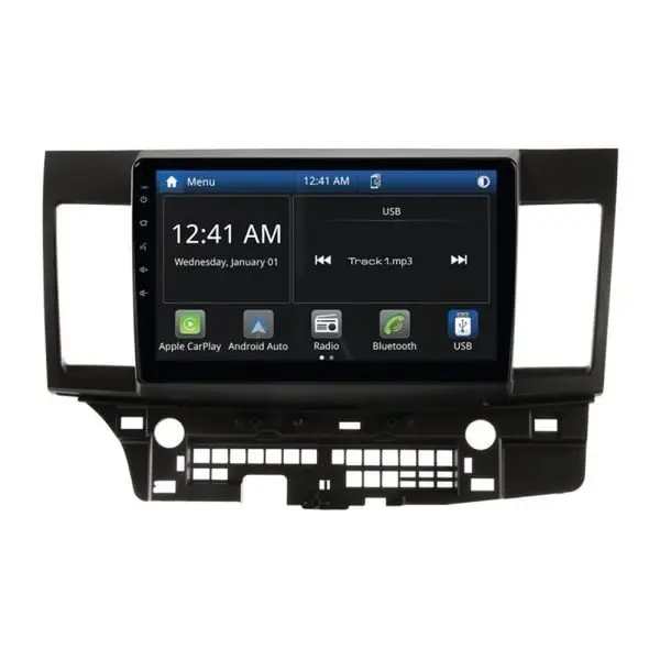 Aerpro AMMB4 10" Wireless Apple CarPlay Android Auto Head Unit fits Mitsubishi Lancer 2007-2010 Non-Amplified