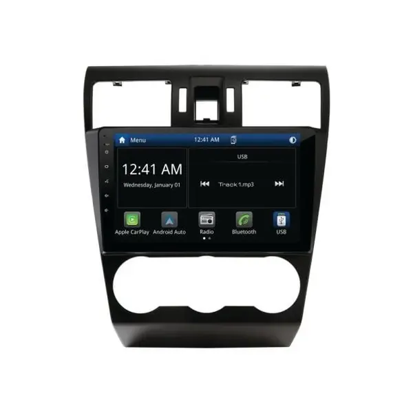 Aerpro AMSU2 9" Wireless Apple CarPlay Android Auto Head Unit fits Subaru Forester 2013-14 Impreza 2012-14 XV 2012-15 with 6.1" Screen