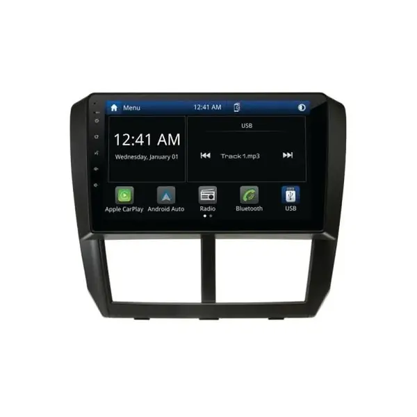 Aerpro AMSU5 9" Multimedia Receiver fits Subaru Forester 07-11/ Impreza 07-11/WRX 07-11 without Phone Buttons