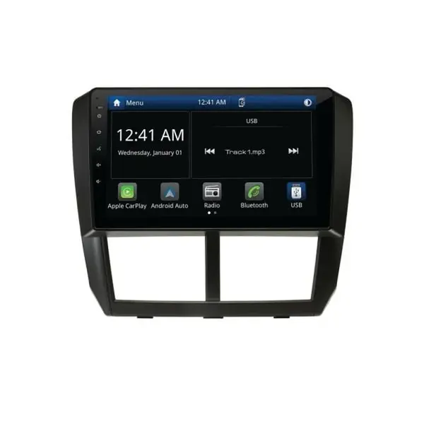 Aerpro AMSU6 9" Multimedia Receiver fits Subaru Forester 11-12/ Impreza 11/WRX 11-14 with Phone Buttons