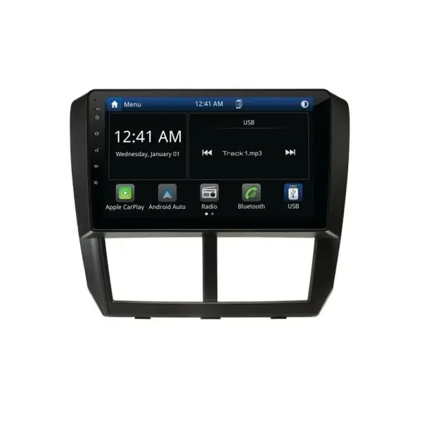 Aerpro AMSU7 9" Multimedia Receiver fits Subaru Forester 07-12/ Impreza 07-11/WRX 07-14 with Navigation