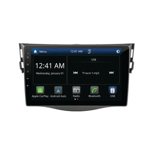 Aerpro AMTO16 9" Multimedia Receiver Fits Toyota rav4 2006-2011 Non-Amplified