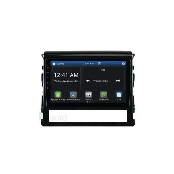 Aerpro AMTO26 9" Multimedia Receiver Fits Toyota Landcruiser 200 Series 2016-2021