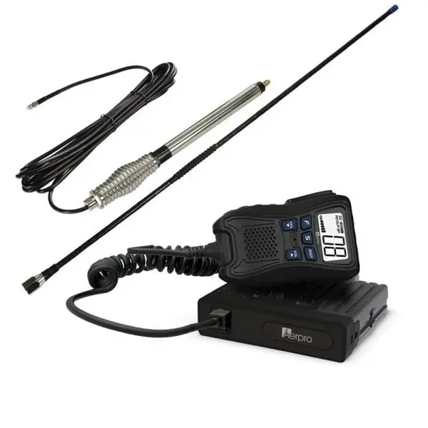 Aerpro AP477HPK 5W Hideaway UHF CB Radio & Antenna Pack