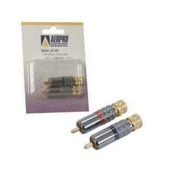 Aerpro AP606 RCA Locking Plug Twin Pack