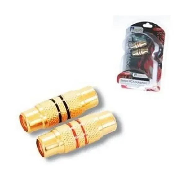 Aerpro AP607 RCA Adapter F/F Twin Pack