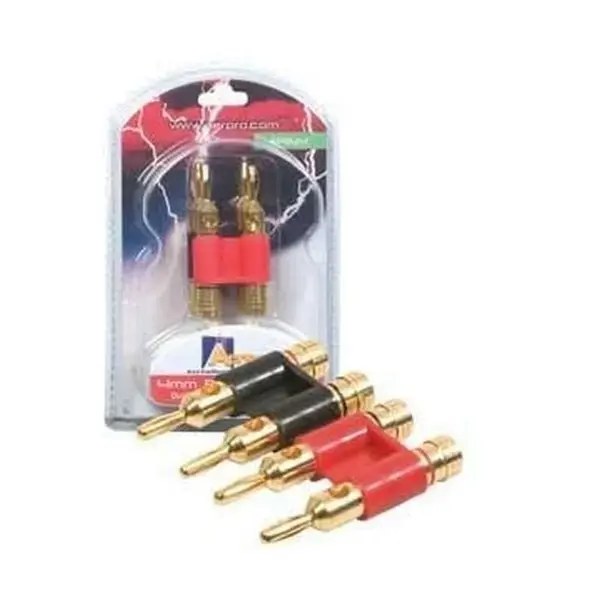 Aerpro AP822 Banana Plug Dual 4mm Twin Pack