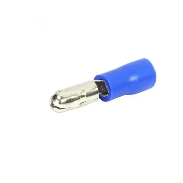 Aerpro APBM4B Terminal Connecters Male Bullet Blue 4mm 100 Pack