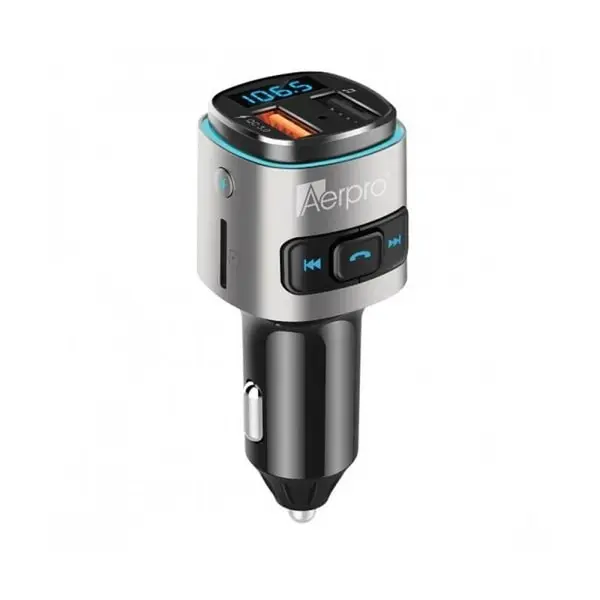 Aerpro APBT210 Bluetooth FM Transmitter with QC3.0 USB