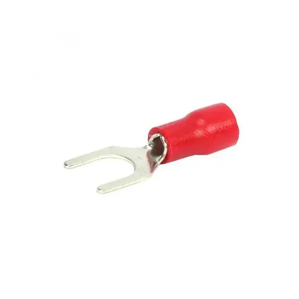 Aerpro APF10R Terminal Connecters Fork Red 5.3mm 100 Pack