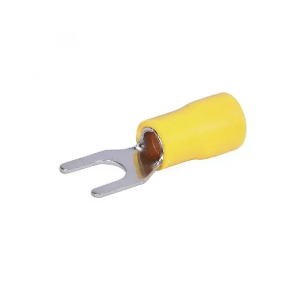 Aerpro APF10Y Terminal Connecters Fork Yellow 5.3mm 100 Pack