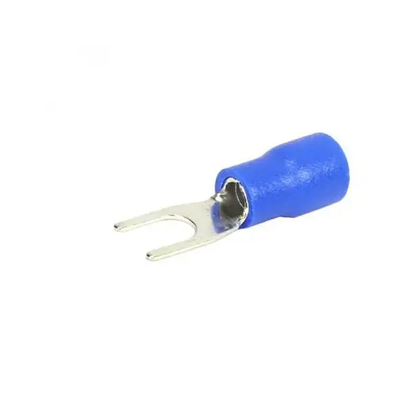 Aerpro APF6B Terminal Connecters Fork Blue 3.7mm 100 Pack