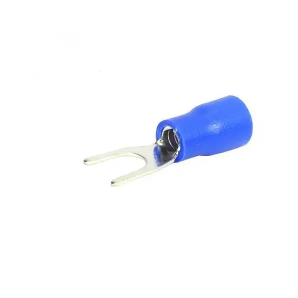 Aerpro APF8B Terminal Connecters Fork Blue 4.3mm 100 Pack