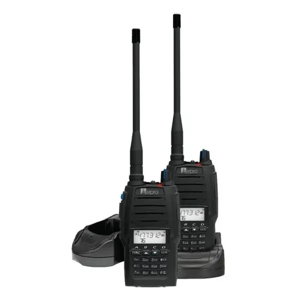 APH05RKT 5W Handheld Rechargeable UHF CB Radio Twin Pack