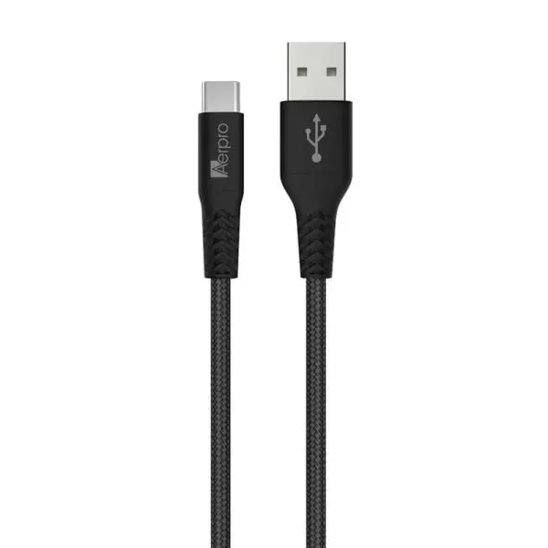 Aerpro APL410B USB-C to USB Cable Premium Black 1.5m