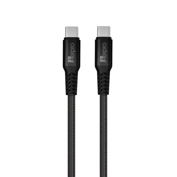 Aerpro APL420B USB-C to USB-C Cable Premium Black 1.5m