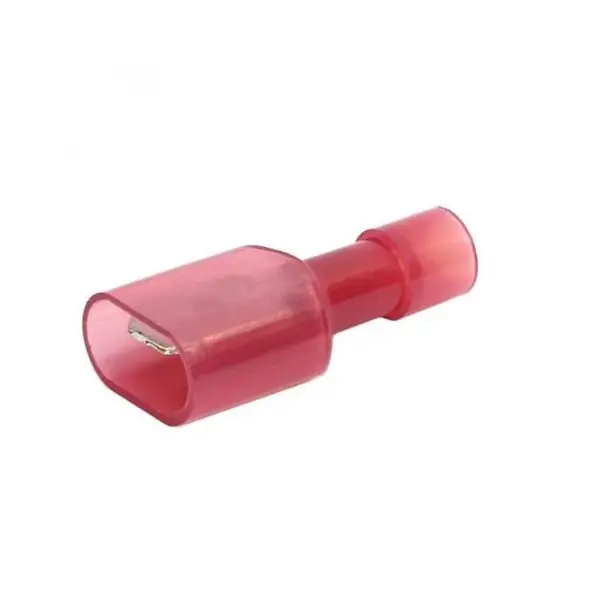 Aerpro APM63R Terminal Connecters Male Spade Insulated Red 6.4mm 100 Pack