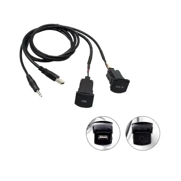 Aerpro APVWUSB3 OEM USB and AUX Retention fits VW Polo