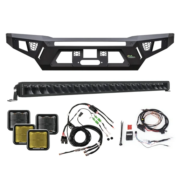 Ironman 4x4 BBR019K Raid Bar & Lights Kit