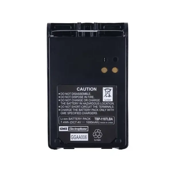 GME BP005 Battery 1000mAh Li-Ion TX630/GX620