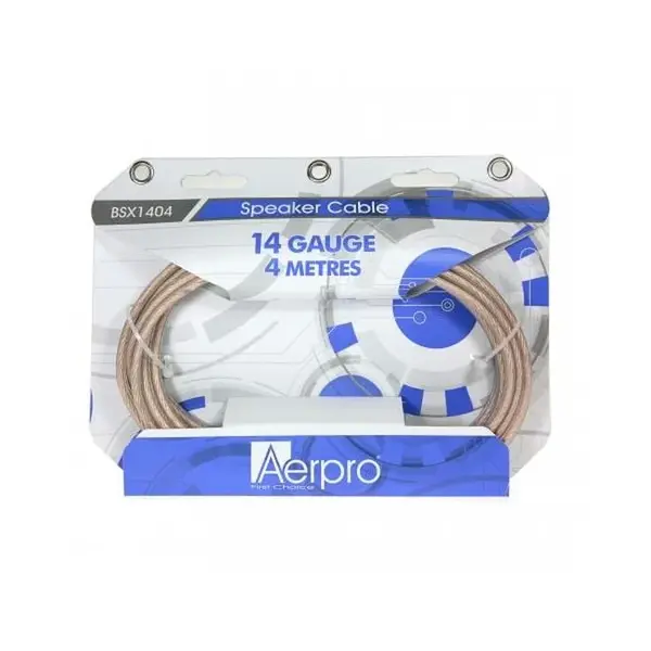 Aerpro BSX1404 Bassix Speaker Cable 14AWG 4m