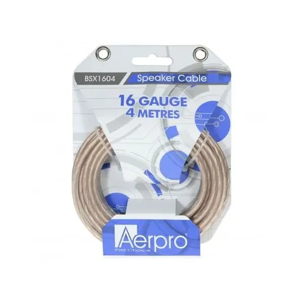 Aerpro BSX1604 Bassix Speaker Cable 16AWG 4m