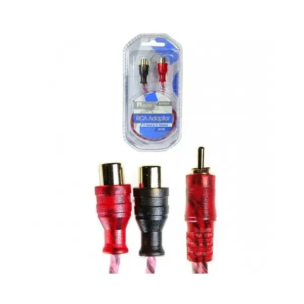 Aerpro BSXYM2F Bassix RCA Adapter 1M-2F