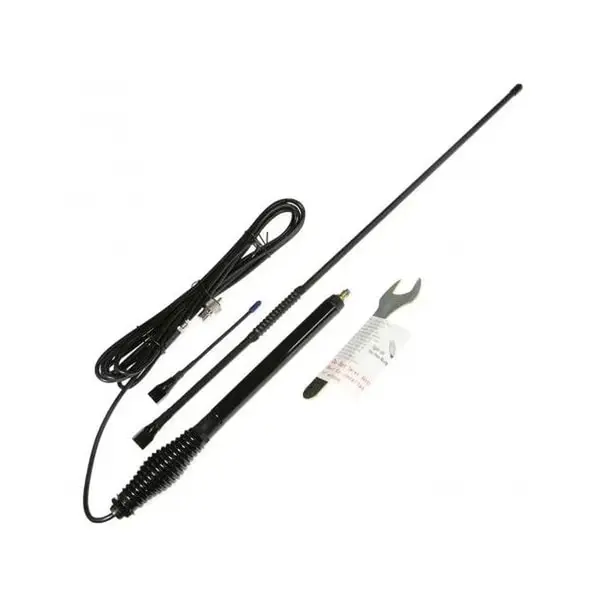 Aerpro CBB36F1L Antenna 3dBi/6dBi Elevated Feed UHF Kit Black 477MHz 94.5cm/44.5cm