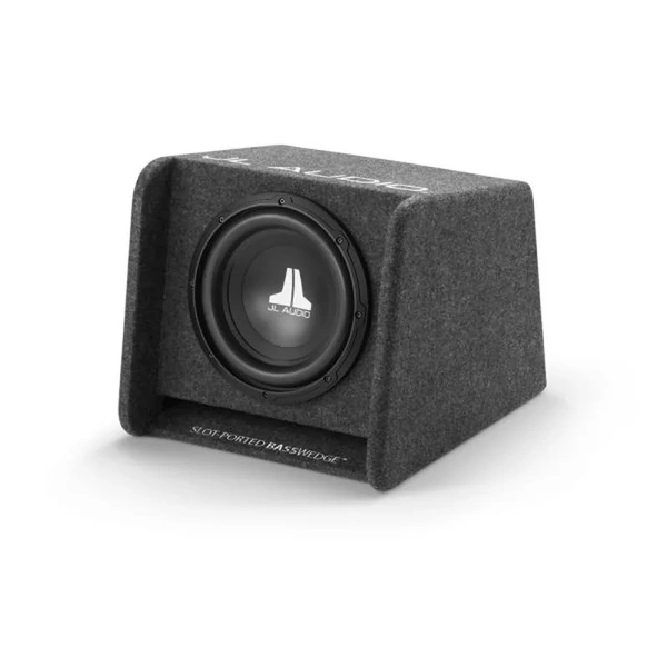 JL Audio BassWedge 10" Subwoofer in Ported Box 4-Ohm Single 10W0v3 CP110-W0v3