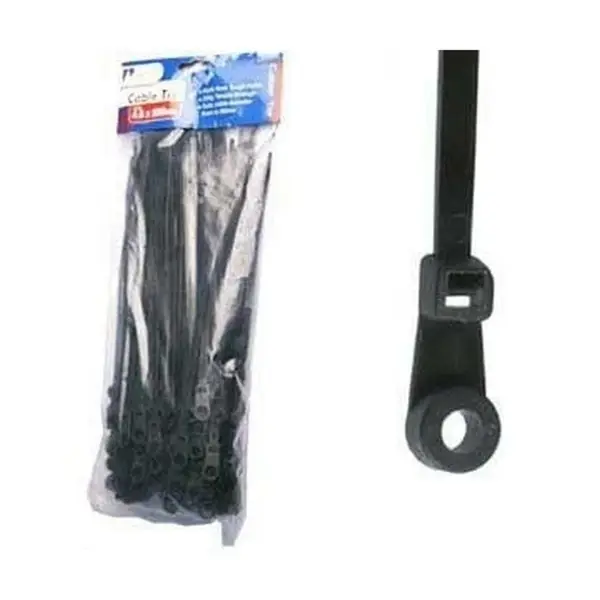 Aerpro CT200 Cable Ties Mountable O-Ring 48x200mm 100 Pack