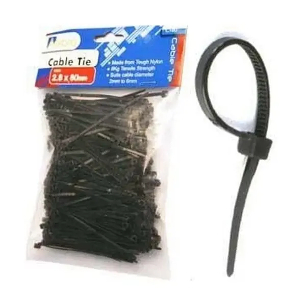 Aerpro CT80 Cable Ties 28x80mm 300 Pack