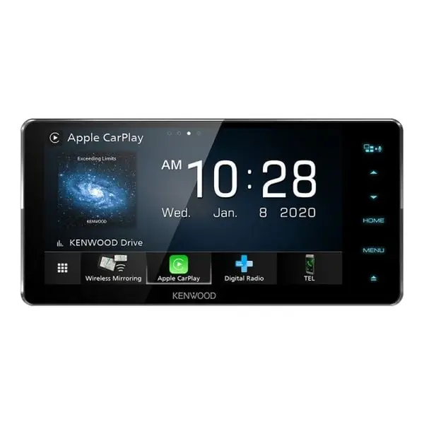 Kenwood DDX920WDABS 6.8 Inch HD Screen Android Auto Wireless CarPlay DAB DVD 200mm Head Unit