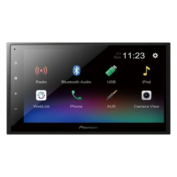 Pioneer DMH-A345BT 6.8in Multimedia Head Unit Bluetooth USB Weblink