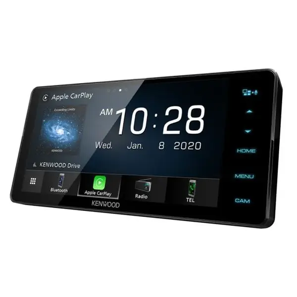 Kenwood DMX820WS 7 Inch Capacitive Android Auto Apple CarPlay USB Mirroring 200mm Head Unit