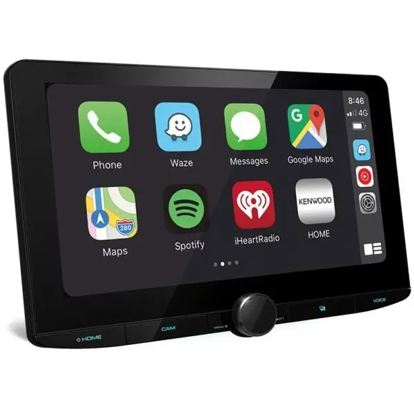 Kenwood DMX9720XDS HD 10-Inch Head Unit Wireless Apple CarPlay Android Auto DAB