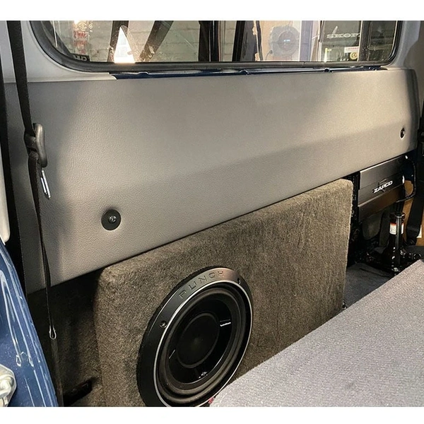 Rear Wall Panel with Subwoofer Enclosure To Suit Dual Cab 79 Series Toyota Land Cruiser