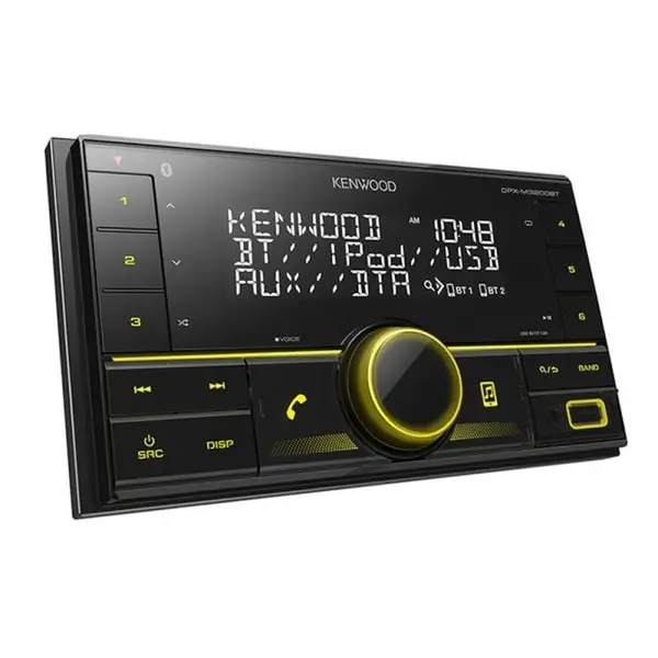 Kenwood DPX-M3200BT Bluetooth Dual DIN USB / Digital Media Head Unit