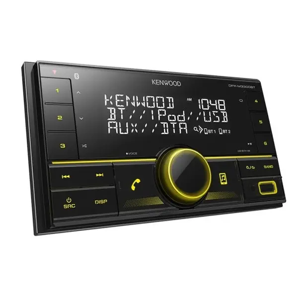 Kenwood DPX-M3300BT Double DIN Android and iPhone Receiver