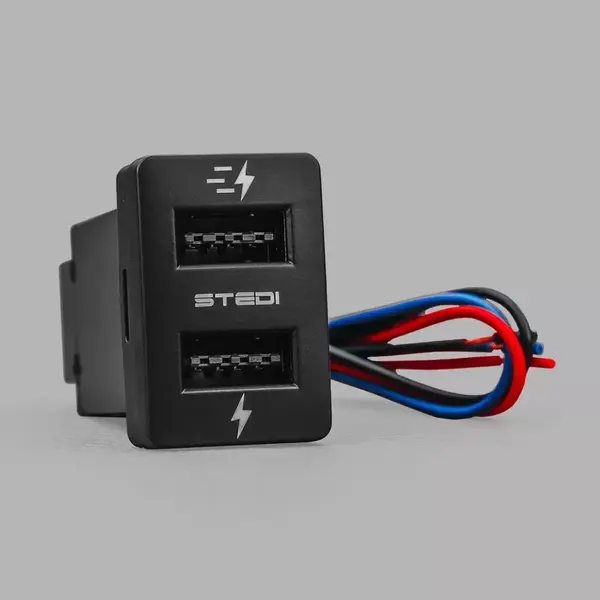 STEDI Short Type Switch Dual USB fits Toyota DUALUSB-TOY-SHORT