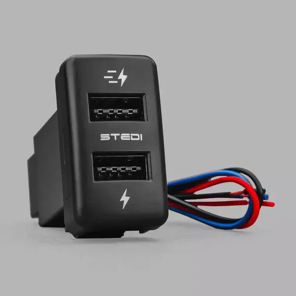 STEDI Tall Type Switch Dual USB fits Toyota DUALUSB-TOY-TALL