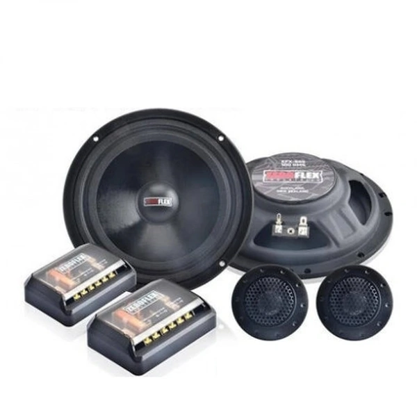 Zeroflex EFX-65S 6.5" Shallow Mount Component Speakers